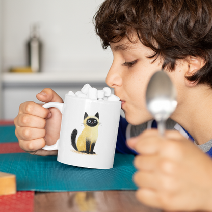 20oz Pastel-Inspired Siamese Cat 2