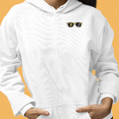 Unisex Heavy Blend Hoodie Retro Bitcoin Bulldog Be greedy when others are fearful