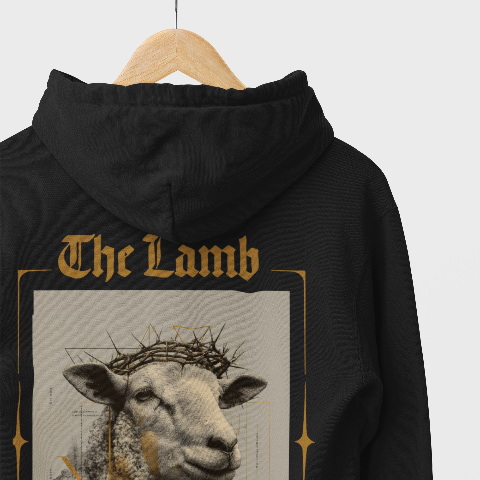 Heavy Blend Hoodie - The Lamb with the Crown of Thorns