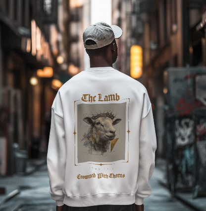 Heavy Blend Hoodie - The Lamb with the Crown of Thorns