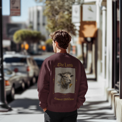Heavy Blend Hoodie - The Lamb with the Crown of Thorns