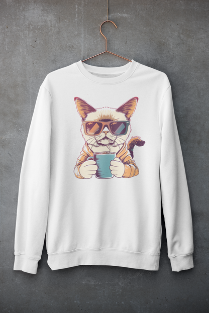 Retro Grumpy Cat Sweatshirt – Cozy & Bold Style | Grumpy Cat Club