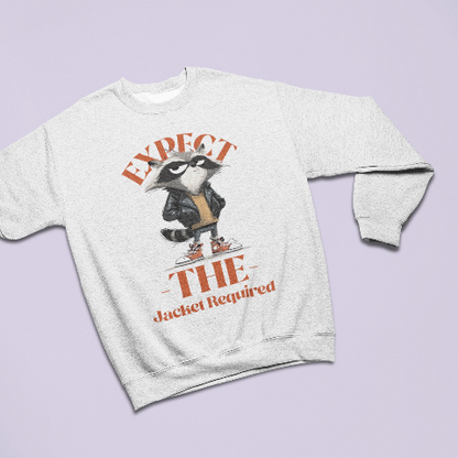 Unisex Oversized Heavyweight Sweatshirt - Street Raccoon