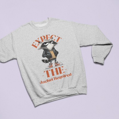 Unisex Oversized Heavyweight Sweatshirt - Street Raccoon