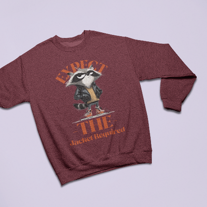 Unisex Oversized Heavyweight Sweatshirt - Street Raccoon