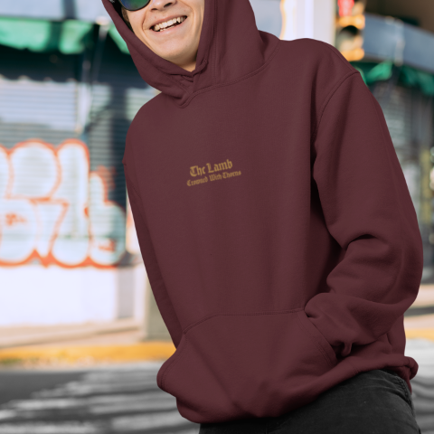 Heavy Blend Hoodie - The Lamb with the Crown of Thorns
