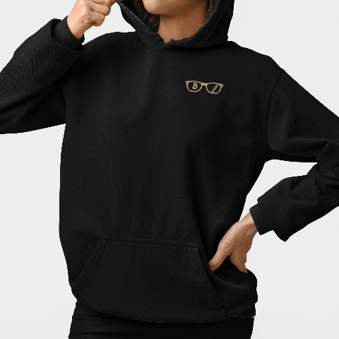 Unisex Heavy Blend Hoodie Retro Bitcoin Bulldog Be greedy when others are fearful