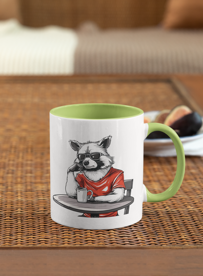 Funny Grumpy Cat Mug – Color Inside Ceramic Cup (11oz) | Grumpy Cat Club