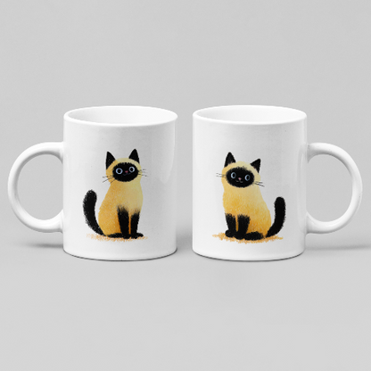 20oz Pastel-Inspired Siamese Cat 2