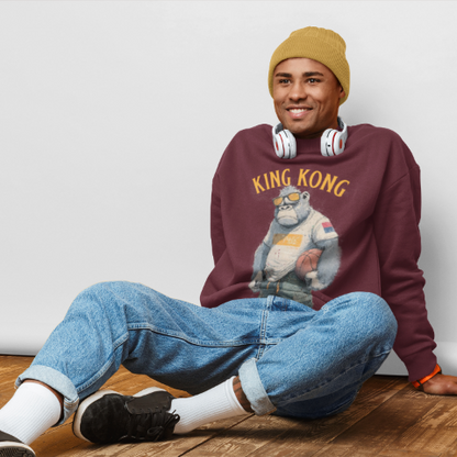 Unisex Oversized Heavyweight Sweatshirt - Street Basketball Gorilla