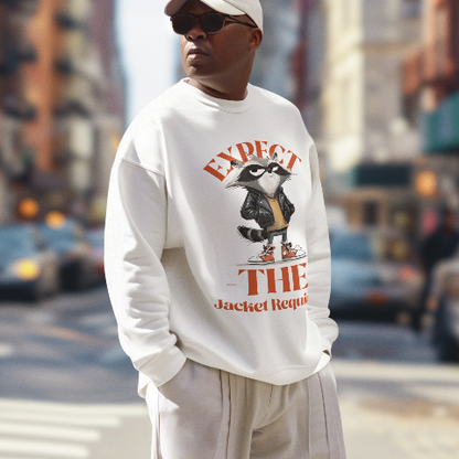 Unisex Oversized Heavyweight Sweatshirt - Street Raccoon