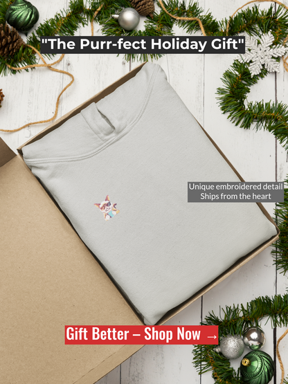 Cool Cat Hoodie – Sunset Coffee Edition | Grumpy Cat Club